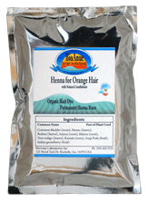henna for burt orange hair